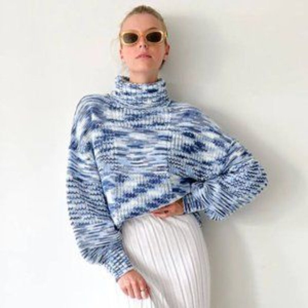 Staud sweater/Benny turtleneck
